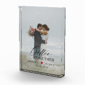 Fotoblok voor huwelijksherdenkingsdag (Rechts)