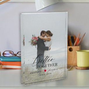 Fotoblok voor huwelijksherdenkingsdag