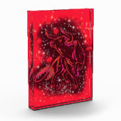 Fotoblokstip bij rode Sterrennacht Fotoblokken (Links)