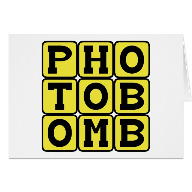 Fotobom, internetthema (Voorkant Horizontaal)