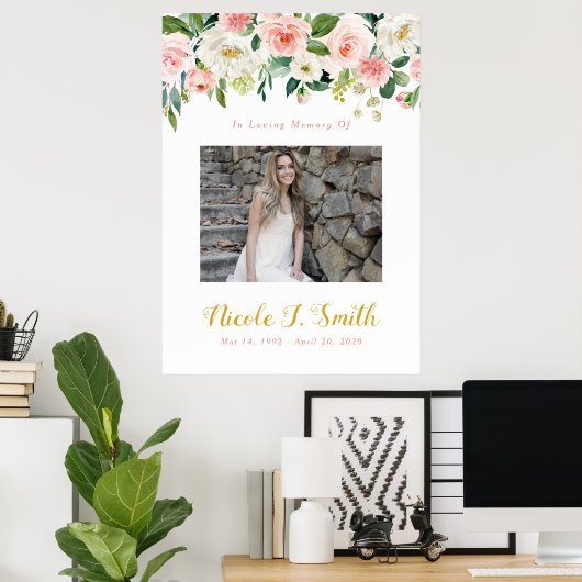 Fotobord, herfst van levensaanduiding poster (Thuiskantoor)