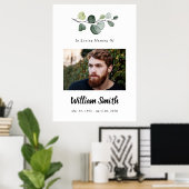 Fotobord, herfst van levensaanduiding poster (Thuiskantoor)