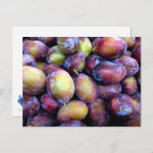 Fotobriefkaart van protvruchten briefkaart (Voorkant / Achterkant)