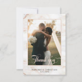 Fotobruiloft Bedankkaart (Voorkant)