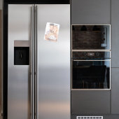 Fotobruiloft Save the Date Calendar Sjabloon Magneet