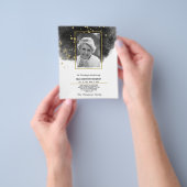 FOTOBudget Condoleance In Lieve Herinnering. Folde Flyer (Hand)