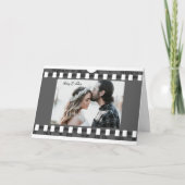 Fotocabine filmstrook gepersonaliseerde foto sjabl kaart (Voorkant)