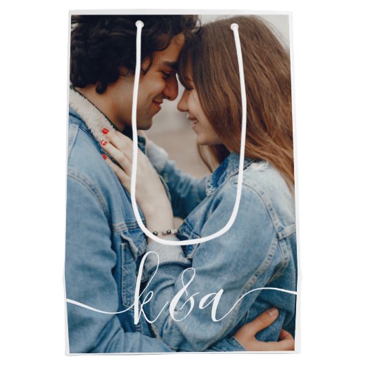 Fotocadeau Medium Cadeauzakje (Achterkant)