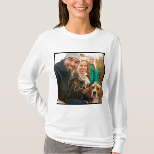 Fotocadeau Moderne persoonlijke familiefoto T-shirt