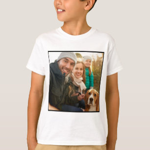 Fotocadeau   Moderne persoonlijke familiefoto T-shirt