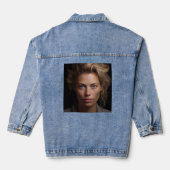 Fotocadeau op maat  denim jacket (Achterkant)
