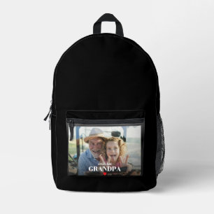 Fotocadeau Werelds Beste Opa Bedrukte Rugzak