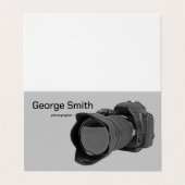 Fotocamera Visitekaartjes (Buitenkant ongevouwen)