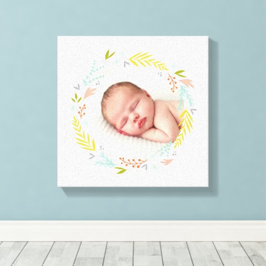 Fotocanvas met fijne weerstand canvas afdruk (Insitu (Houten vloer))