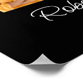 Fotocollage Aangepaste begrafenismonument Welkom Poster (Hoek)