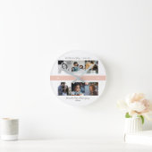 Fotocollage creëer je eigen  ronde klok (Huis)