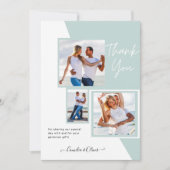 Fotocollage DANK U Bieden/Baby/Afstuderen/ENIG Kaart (Voorkant)