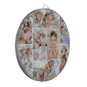 Fotocollage Eenvoudig Elegant Afbeelding Dartbord (Voorkant Links)