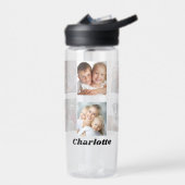 Fotocollage familienaam waterfles (Links)