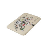 Fotocollage Familiestamboom Sjabloon Persoonlijk Badmat (Gekanteld)