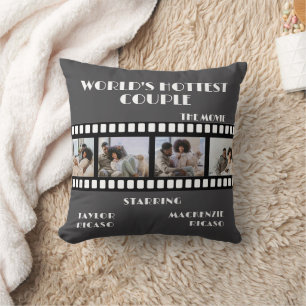 Fotocollage Filmstrook Gepersonaliseerde DIY Aange Kussen