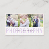 Fotocollage fotografie-Visitekaartje Visitekaartje (Voorkant)