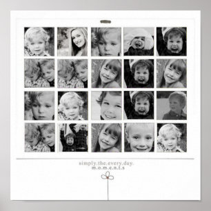 fotocollage instgram poster