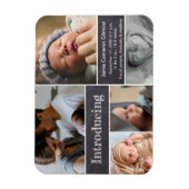 Fotocollage Introductie van de aankondiging van de Magneet (Verticaal)