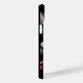 Fotocollage met zwarte achtergrond Case-Mate iPhone case (Achterkant / Rechts)