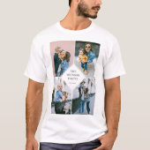 Fotocollage Modern Eenvoudig T-shirt (Voorkant)