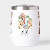 Fotocollage monogram naam (Voorkant)