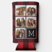 Fotocollage - Monogram Red Black Buffalo Pset (Voorkant)