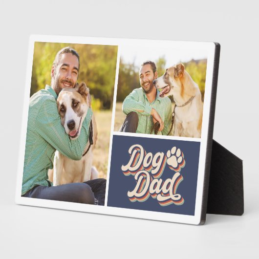 Fotocollage | Pap Paw-afdrukken van honden Fotoplaat (Zijkant)