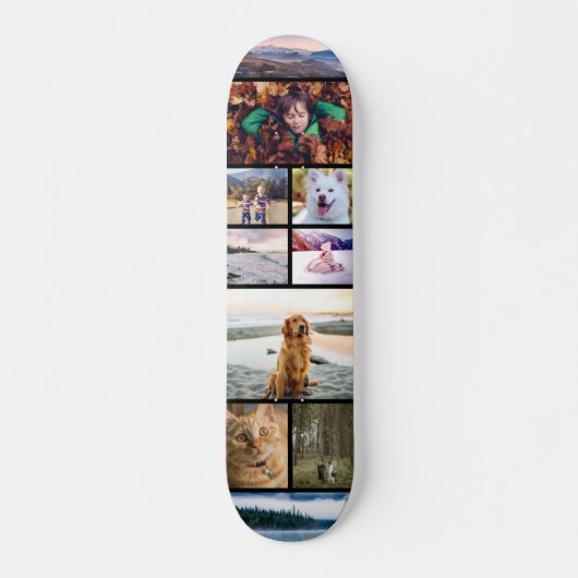 Fotocollage-Sjabloon Skateboard (Voorkant)