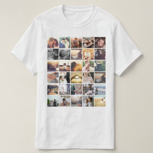 Fotocollage T-shirt (Design voorkant)
