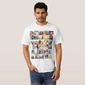 Fotocollage T-shirt (Voorkant volledig)
