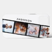  fotocollage typografie modern Case-Mate iPhone case (Achterkant (horizontaal))