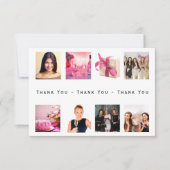 Fotocollage van Birthday - dank je kaart (Voorkant)