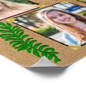 Fotocollage van de middelbare school Afstuderen |  Poster (Hoek)