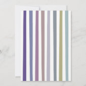 Fotocollage van Ultra Violet palet Afstuderen Aankondiging (Achterkant)