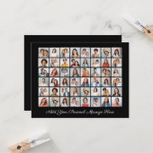 Fotocollage Voeg uw eigen Wenskaart toe Kaart (Voorkant / Achterkant in situ)