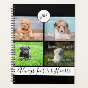 Fotocollage voor gezelschapsdieren Monogram mode Planner