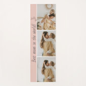Fotocollage Yoga Mat - Beste moeder ter wereld (Voorkant)