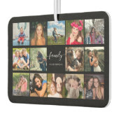 Fotocollage Zwart Custom Luchtverfrisser (Links)