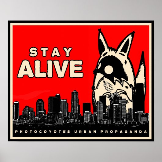 Fotocoyote Urban Propaganda Poster (Voorkant)