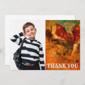 Fotodraak Hartelijk dank Bedankkaart (Voorkant / Achterkant)