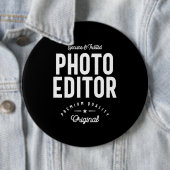 Fotoeditor Titel titel Cadeau Ronde Button 6,0 Cm (In situ)