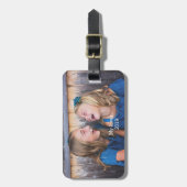 Fotofamilie Bagagelabel (Voorkant verticaal)