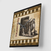  fotofilm vierkante klok (Hoek)