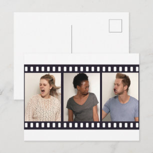 Fotofilmstrips Fotografie Aangepast Briefkaart